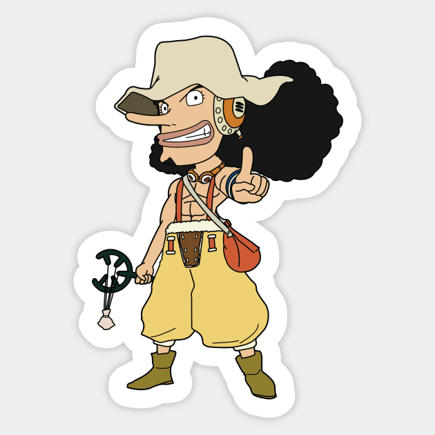 Usopp Sticker by onepiecechibiproject